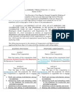 General Assembly Resolution (Amendments)