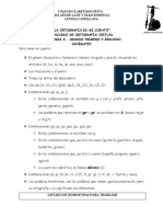 Concurso de Ortografia Categoria A 1º-2º