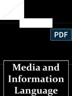 Media and Information Language