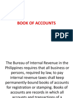 Accounting 1 (SHS) - Week 7 - BOOK OF ACCOUNTS