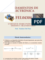 UNIDAD II - DIODOS y TRANSISTORES