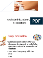 Oral Administration of Medications