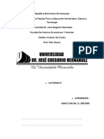 Actividad de La Unidad 5 Analisis de Costos