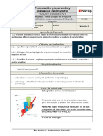 Taller Formativo TD3 - Preparacion de Proyecto y Identificacion de La Idea