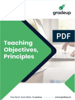 2 Teaching Objectives N Principles