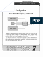 Hewlett-Packard - AN187-4 - Configuration of A Two-Tone Sweeping Generator