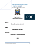 Mapa Mental N°4 (Concentracion No Metalicos)