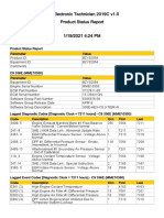 Cat Electronic Technician 2019C v1.0 Product Status Report