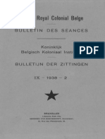 Bulletin de L'institut Royal Colonial Belge 1938-2