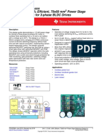 54-V, 1.5 KW, 99% Efficient, 70x69 MM Power Stage Reference Design For 3-Phase BLDC Drives