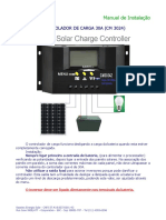 Manual para Controlador de Carga 30A CM3024Z