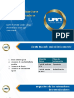 Tipos de Retenedores Intrarradiculares