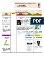 9no AGENDA SEMANA 3 PROYECTO 1
