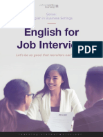 English For Job Interview