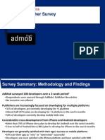 AdMob Mobile Metrics Mar 10 Publisher Survey