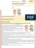 3° Ficha de Trabajo 23 Julio - Leemos Juntos