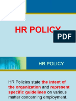 HR Policy