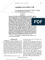 In-Situ Insulation Test of 400 KV GIS: H. Mohseni, J. Jadidian, A. A. Shayegani-Akmal, E. Hashemi, A. Naieny E. Agheb