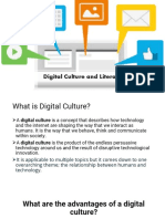 Digital Culture and Literacy