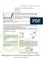 Ae Sa 2s Modulo Algoritmico 2 Salidas