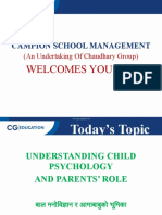 Child Psychology & Parents' Role