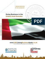 Doing Business in The: United Arab Emirates