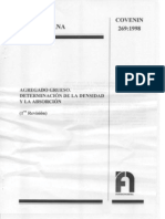 269-98-Densidad y Absorcion Ado Grueso