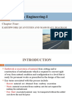 Chapter 4 Earthwork Quantities and Mass Haul Diagram