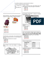 D23 - Resolver Problema Utilizando A Escrita Decimal de Cédulas e Moedas Do Sistema Monetário Brasileiro