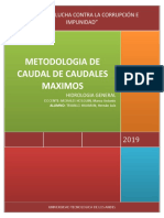 Metodologia de Caudales Maximos