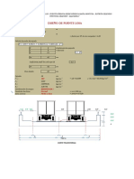 Diseño Estructural - Puente Cordova - 2 Carriles