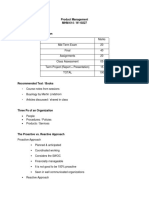 Product Management MHM-614 / W-10227