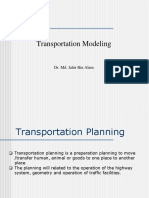 Transportmodelling 461B LU