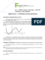 Derivadas - Construção de Gráficos