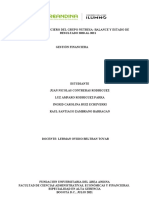 Actividad Eje 3 - Gestión Financiera - Analisis Financiero Grupo Nutressa