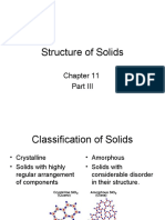 Structure of Solids