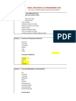 Excel Aplicado A La Ingeniería Civil