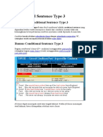 Pengertian Conditional Sentence Type 3