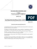 El Pacto y La Guerra Espiritual - La Comunion y El Nuevo Pacto - PGU Escuela Biblica Ministerial Online Clase 12