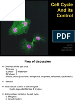 Cell Cycle and Its Control: Bi1113 Spring 2021 Mayurika Lahiri