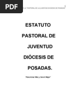 Estatuto de La Past. Juv. Dios - Pos.