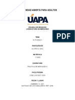 Tarea 5. Practica de Mercadeo II