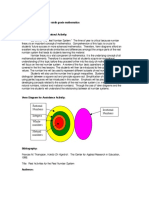 II. Venn Diagram For Ninth Grade Mathematics: Rational Numbers Irrational Numbers