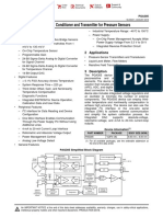 PGA305 Signal Conditioner and Transmitter For Pressure Sensors