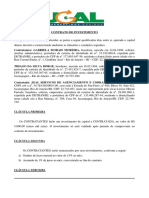 Contrato de Investimento