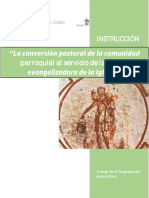 Instrucción La Conversión Pastoral de La Comunidad Parroquial Al Servicio de La Misión Evangelizadora de La Iglesia