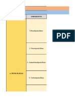 Tablas de Clasificacion de Los Farmacos