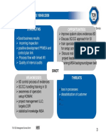 SWOT-Analyse ISO /TS 16949:2009