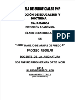 PDF Manejo de Armas PNP Monografia Lista DD