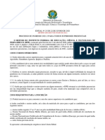 Edital Nº 23 - Processo de Ingresso 2021.2 - Cursos Superiores - 07.07.2021-Retificado